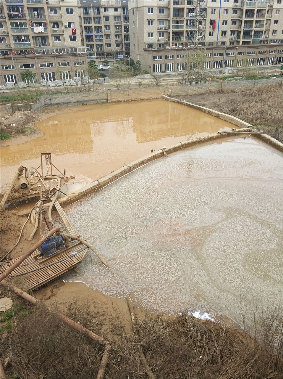 福安沉淀池淤泥清理-厂区废水池淤泥清淤